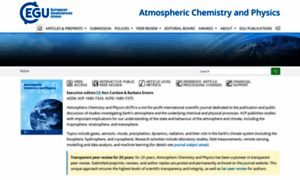 Atmospheric-chemistry-and-physics.net thumbnail