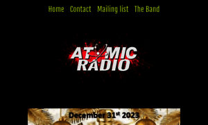 Atomicradioband.com thumbnail