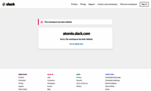 Atomio.slack.com thumbnail