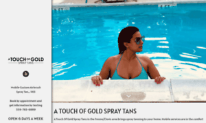 Atouchofgoldtans.com thumbnail