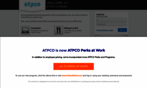 Atpco.corporateperks.com thumbnail