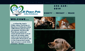 Atpeacepets.com thumbnail