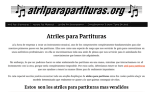 Atrilparapartituras.org thumbnail