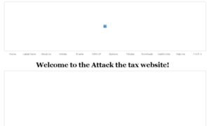 Attackthetax.com thumbnail