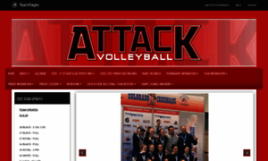 Attackvball.com thumbnail