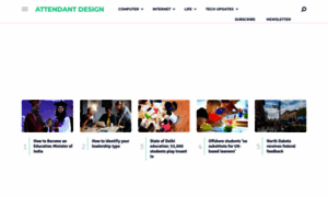 Attendantdesign.com thumbnail