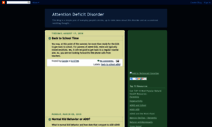Attention-deficit-disorder.blogspot.com thumbnail