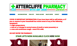 Attercliffepharmacydirect.com thumbnail