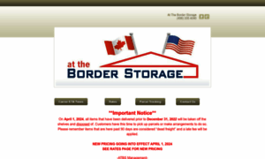 Attheborderstorage.com thumbnail