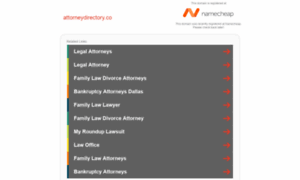 Attorneydirectory.co thumbnail