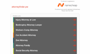 Attorneyfinder.pw thumbnail