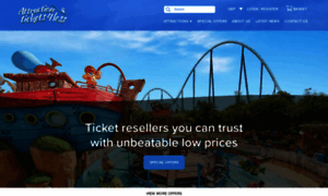 Attractiontickets4less.com thumbnail