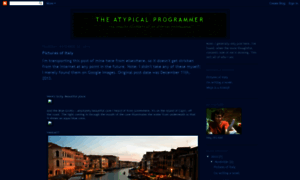 Atypicalprogrammer.blogspot.com thumbnail