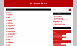 Au-customer-service.com thumbnail