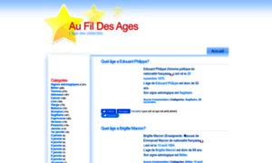 Au-fil-des-ages.blog-machine.info thumbnail