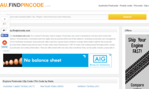 Au.findpincode.com thumbnail