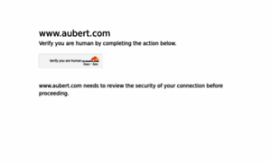 Aubert.com thumbnail