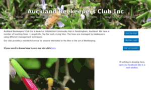 Aucklandbeekeepersclub.org.nz thumbnail