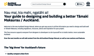 Aucklanddesignmanual.co.nz thumbnail