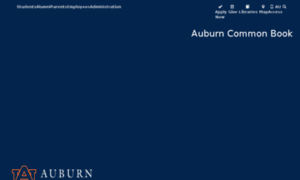 Aucommonbook.auburn.edu thumbnail