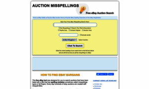 Auctionmisspellings.co.uk thumbnail