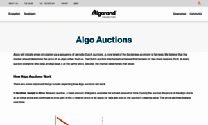 Auctions.algorand.foundation thumbnail