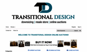 Auctions.transitionaldesign.net thumbnail