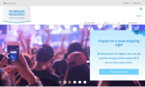 Auctions.wyndhamrewards.com thumbnail