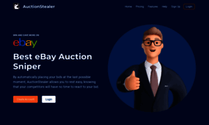 Auctionsnipe.auctionstealer.com thumbnail