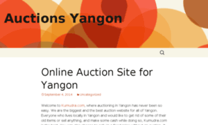 Auctionsyangon.com thumbnail
