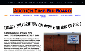 Auctiontimebidboard.com thumbnail
