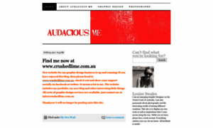 Audaciousme.wordpress.com thumbnail