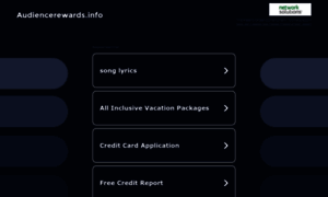 Audiencerewards.info thumbnail