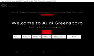 Audigreensboronc.com thumbnail