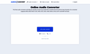 Audio-convert.com thumbnail