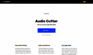 Audio-cutter.com thumbnail