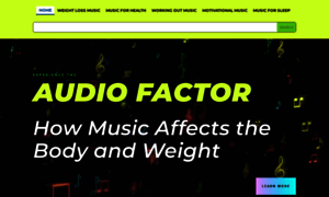 Audio-factor.com thumbnail