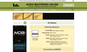 Audio-mastering-online.com thumbnail