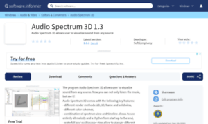 Audio-spectrum-3d.software.informer.com thumbnail