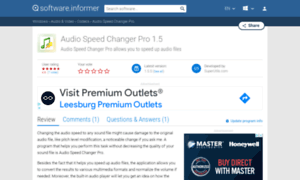 Audio-speed-changer-pro.software.informer.com thumbnail