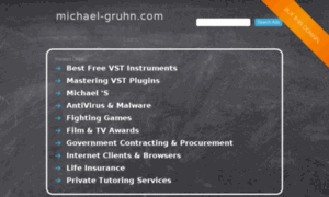 Audio.michael-gruhn.com thumbnail