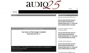 Audio25.com thumbnail