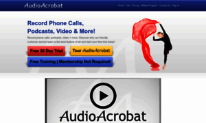 Audioacrobat.com thumbnail