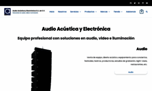 Audioacustica.com.mx thumbnail