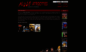 Audioatrocities.com thumbnail