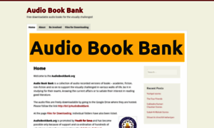 Audiobookbank.org thumbnail