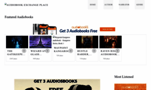 Audiobookexchangeplace.com thumbnail