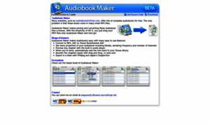 Audiobookmaker.sourceforge.net thumbnail
