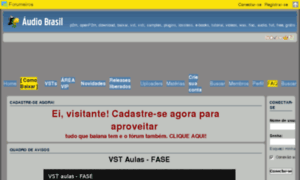 Audiobrasil.chocoforum.net thumbnail