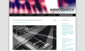 Audiocookbook.org thumbnail